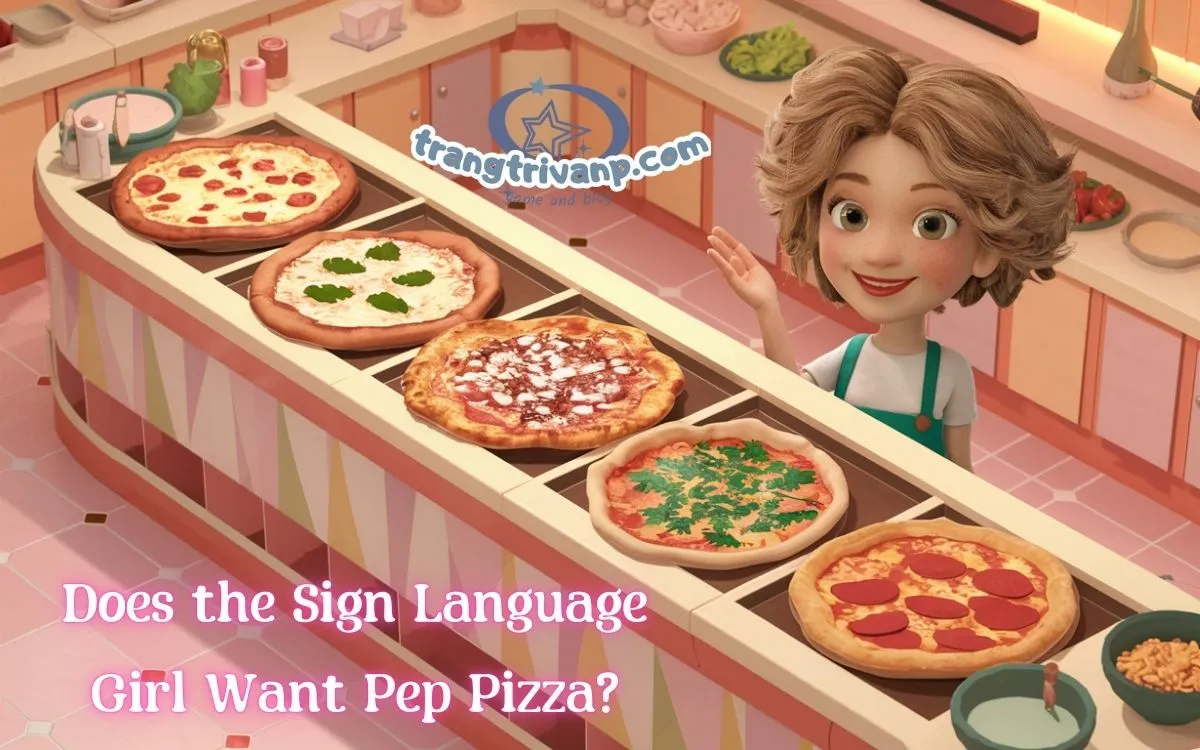 Does the Sign Language Girl Want Pep Pizza?